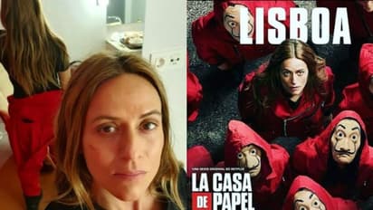 ഗ്രീന് റൂം ചിത്രം പങ്കുവച്ച് 'റാക്കേല്' : മണി ഹെയ്സ്റ്റ് ഫൈനല് സീസണിനെക്കുറിച്ച് ചോദിച്ച് ആരാധകര്