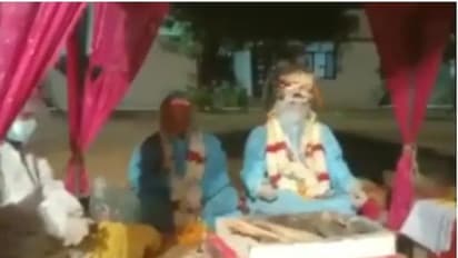 വധുവിന് കൊവിഡ്, രാജസ്ഥാനിൽ പിപിഇ കിറ്റ് ധരിച്ച് കൊവിഡ് സെന്ററിൽ വച്ച് വിവാഹം