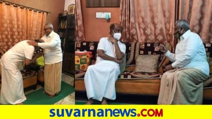 ಬೆಂಗಳೂರಿನ ಅಣ್ಣನ ಮನೆಗೆ ಸೂಪರ್ ಸ್ಟಾರ್ ರಜನೀಕಾಂತ್ ದಿಢೀರ್ ಭೇಟಿ!