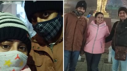 'উফফ কী ঠান্ডা', শীতের আমেজে পাহাড়ের কোলে মানালি-অভিমন্যু