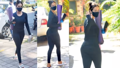 സിംപിള്‍ ചെരുപ്പ് ധരിച്ച് മലൈക അറോറ; വില എത്രയെന്ന് അറിയാമോ...