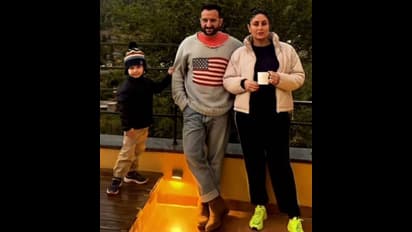 ತೈಮೂರ್ ಜೊತೆ ಕರೀನಾ ವಿಲೇಜ್ ವಾಕ್: ಫೋಟೋಸ್ ನೋಡಿ