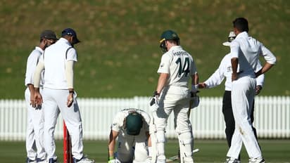 ത്യാഗിയുടെ ബൗണ്സര് ഹെല്മെറ്റില് ഇടിച്ചു; പുകോവ്സ്കിയെ അടുത്ത സന്നാഹ മത്സരത്തില് നിന്നൊഴിവാക്കി