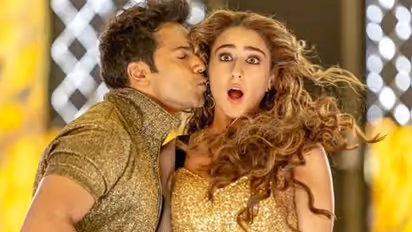 Sara Ali Khan shares funny video of Varun Dhawan from the sets of Coolie No. 1 (Watch)