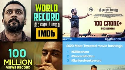 அடுத்தடுத்து அதிரடி... சூர்யாவின் “சூரரைப் போற்று” படம் கூகுளில் செய்த சாதனை...!