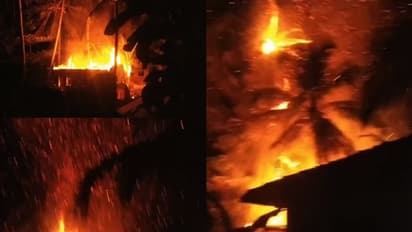 കോഴിക്കോട് നല്ലളത്ത് ഗ്യാസ് സിലിണ്ടർ പൊട്ടിത്തെറിച്ച് വൻസ്ഫോടനം , ഷെഡ് കത്തി നശിച്ചു