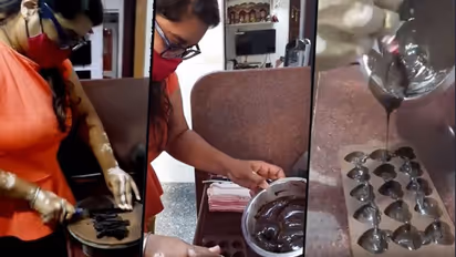 Symbol of determination: 26-yr-old takes on society over leucoderma, establishes herself in chocolate business