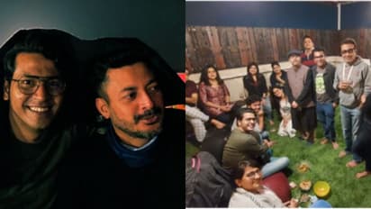 একফ্রেমে দুই ব্যোমকেশ, কুয়াশাচ্ছন্ন শীতের সন্ধ্যায় মালিকের ছাদে বউকে নিয়ে হাজির 'খোকা'