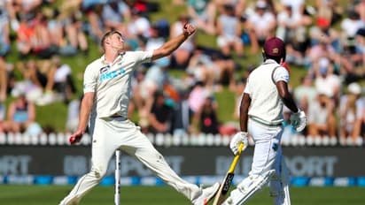 വെല്ലിംഗ്ടണില് ജാമീസണ് കൊടുങ്കാറ്റ്, അഞ്ച് വിക്കറ്റ്; കിവികള്ക്കെതിരെ വിന്ഡീസിന് കൂട്ടത്തകര്ച്ച