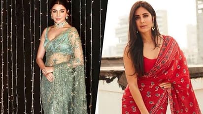 Katrina Kaif to Anushka Sharma: 5 actresses who look elegant in classy sarees