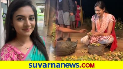 ಅರೆ ಸೀರಿಯಲ್ ಬಿಟ್ರಾ..? ಅಡಿಕೆ ಸುಲೀತಿದ್ದಾರೆ ರಂಜನಿ..!