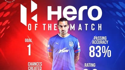 പാസുകള് കൃത്യം, ബ്ലാസ്റ്റേഴ്സിനെതിരെ ബംഗളൂരു എഫ്സിയുടെ ഹീറോയായി ഡെല്ഗാഡോ