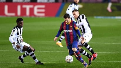 മെസി ഗോളില് ബാഴ്സലോണയ്ക്ക് ജയം; ക്രിസ്റ്റ്യാനോയുടെ ഇരട്ടഗോളില് യുവന്റസ്