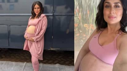 നിറവയറുമായി പിങ്കില് തിളങ്ങി കരീന കപൂര്; ചിത്രം പങ്കുവച്ച് താരം