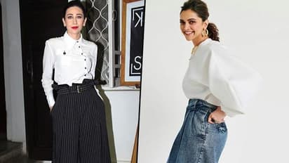 Deepika Padukone to Karisma Kapoor: Style your white shirt like these Bollywood divas