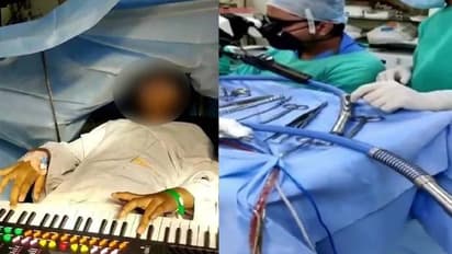 തലയിലെ ശസ്ത്രക്രിയക്കിടെ പിയാനോ വായിച്ച് ഒൻപതുവയസുകാരി!