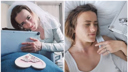 ബ്രീഫ്കേസിനെ വിവാഹം ചെയ്തതിന്റെ കാരണം വെളിപ്പെടുത്തി യുവതി