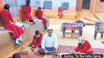 Atmanirbhar Bharat: Jharkhand school teacher inspires students to produce chalks, mats & brooms