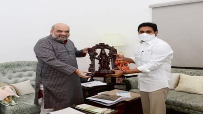  రాయలసీమ ప్రాజెక్టుకు  అనుమతులిప్పించండి: హోంమంత్రి అమిత్ షాతో  జగన్