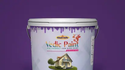 Here’s more about organic Vedic Paint that is made out of cow dung
