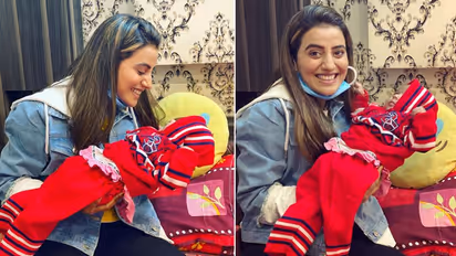 नन्ही भतीजी का चेहरा देख नहीं था अक्षरा सिंह की खुशी का ठिकाना, 27 की उम्र में बुआ बनी एक्ट्रेस