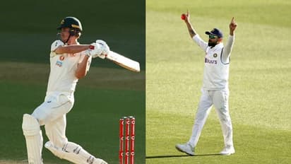 അരങ്ങേറ്റം പച്ച പിടിക്കാതെ ഗ്രീന്; പറക്കും ക്യാച്ചില് കോലിയുടെ യാത്രയപ്പ്-വീഡിയോ