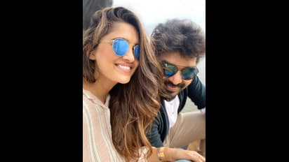 ஷூட்டிங் ஸ்பாட்டில் நடிகர் ஜெய்யுடன் லூட்டி அடித்த வாணி போஜன்..! புகைப்பட தொகுப்பு ..!