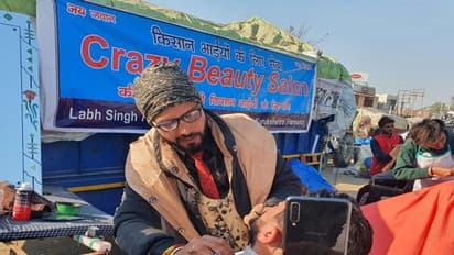 किसानों के लिए अनोखा 'क्रेजी ब्यूटी सैलून, जिस पर जाते ही दूर हो जाती थकान, अन्नदाता के लिए सब फ्री...
