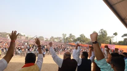 'ছবিতেই আঁচ পাওয়া যাচ্ছে বিজেপি সরকারের', মেদিনীপুরের সভার পর কী টুইট করলেন অমিত শাহ