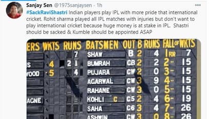 ശാസ്ത്രിയെ പുറത്താക്കി ദ്രാവിഡിനെ പരിശീലകനാക്കു; ദാദയോട് ആരാധകര്