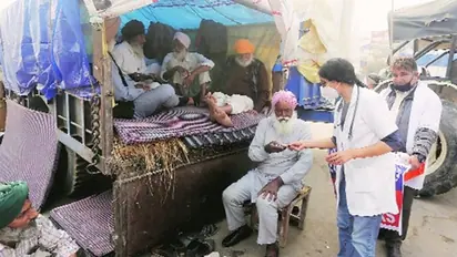 കൊടുംതണുപ്പിൽ നിശ്ചയദാർഢ്യത്തോടെ കർഷകർ, കൊവിഡിന് പുറമെ പകർച്ച വ്യാധികൾക്ക് സാധ്യത