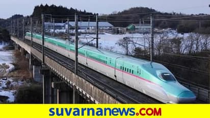 ದೇಶದ ಮೊದಲ ಬುಲೆಟ್ ರೈಲಿನ ಚೊಚ್ಚಲ ಫೋಟೋ ಬಿಡುಗಡೆ!