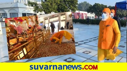 ಬೆಳ್ಳಂ ಬೆಳಗ್ಗೆ ರಕಾಬ್ಗಂಜ್ ಸಾಹಿಬ್ ತಲುಪಿದ ಮೋದಿ!