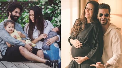Shahid Kapoor-Mira Rajput to Neha Dhupia-Angad Bedi: Celebs who welcomed parenthood within a year of marriage