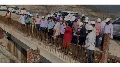 పోలవరం ప్రాజెక్టు: పనులను పరిశీలించిన పీపీఏ సీఈఓ