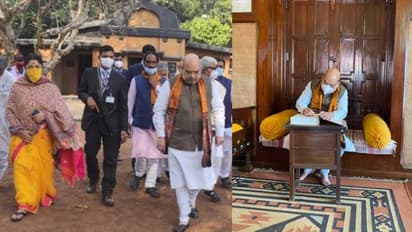 রবীন্দ্রনাথের আসন বিতর্ক সংসদেও, অধীরের অভিযোগের সাফাই দিতে ছবি আর চিঠি পেশ অমিত শাহের