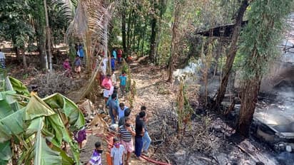 പ്ലാസ്റ്റിക് റീസൈക്കിള്‍ കമ്പനിയിലെ തീപിടിത്തം; കെട്ടിടം മുഴുവനായും കത്തി നശിച്ചു