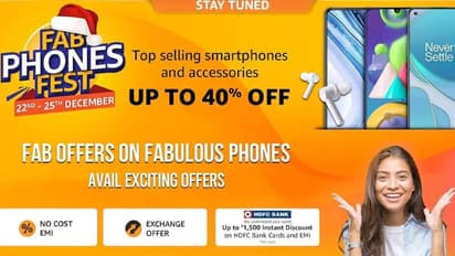 అమెజాన్ ఫ్యాబ్ ఫోన్స్ ఫెస్ట్ సేల్: 40% వరకు డిస్కౌంట్ తో లభించే స్మార్ట్ఫోన్లు ఇవే..