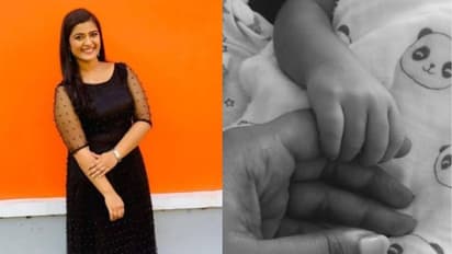 'കുഞ്ഞിന് രണ്ടുമാസമായി'; അമ്മയായ സന്തോഷവും ചിത്രവും പങ്കുവച്ച് ശാലു കുര്യൻ