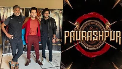 Paurashpur cast Milind Soman, Sahil Salathia, Aditya Lal spotted in Delhi for promotions