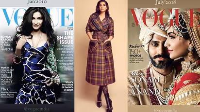 Sonam Kapoor's style journey: Actress shares cover story pictures with Vogue from 2010