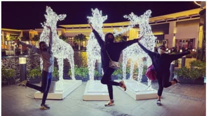 'ഒന്നിനും നമ്മുടെ സന്തോഷത്തെ മറച്ചുവയ്ക്കാനാകില്ല', മുഖത്ത് 'മാസ്കു'മായി സുസ്മിത സെൻ!