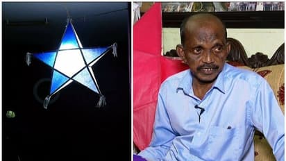 ഡയാലിസിസിന് പണം വേണം; ഡിമാന്റ് കുറഞ്ഞെങ്കിലും പരമ്പരാഗത നക്ഷത്രമുണ്ടാക്കി പത്രോസ് കാത്തിരിക്കുന്നു