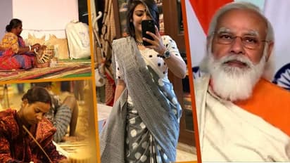 বিশ্ব-বাজারে বিকোবে শান্তিকেতনের শিল্পীদের কাজ, সোশ্যাল মিডিয়ার সাহায্য নিতে আহ্বান মোদীর