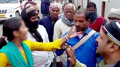 पति का पहले पकड़ा कॉलर, फिर जड़ा थप्पड़, सरेआम हाई वोल्टेज ड्रामा की ये थी वजह