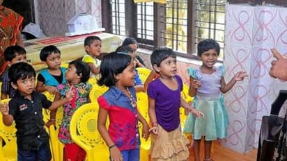 സംസ്ഥാനത്ത് തിങ്കളാഴ്ച മുതല്‍ അങ്കൺവാടികള്‍ തുറന്ന് പ്രവര്‍ത്തിക്കും