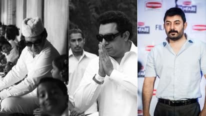 ‘ഈ വേഷം ചെയ്യുന്നത് ബഹുമതി മാത്രമല്ല, ഉത്തരവാദിത്തം കൂടിയാണ്‘; എംജിആറായി അരവിന്ദ് സ്വാമി, പുതിയ ലുക്ക്