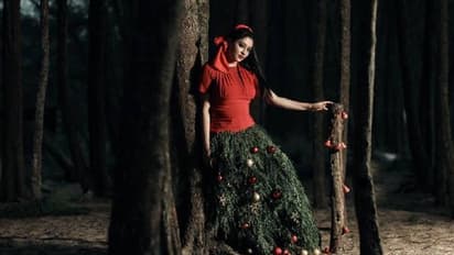 ക്രിസ്മസ് ട്രീ പോലെ വിസ്മയ; വൈറലായി ചിത്രങ്ങള്‍