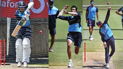 ഓസ്ട്രേലിയക്കെതിരായ രണ്ടാം ടെസ്റ്റിനുള്ള ഇന്ത്യന് ടീം; സൂചന നല്കി താരങ്ങളുടെ പരിശീലനം