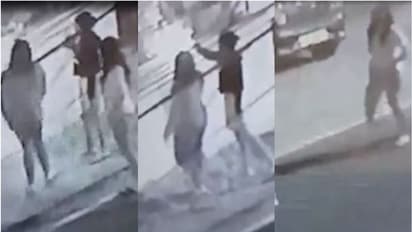 പുലര്ച്ചെ കാറിലെത്തി വീടിന് മുന്നിലെ ക്രിസ്മസ് ലൈറ്റുകള് മോഷ്ടിച്ചു; പെണ്കുട്ടികളെ സിസിടിവി കുടുക്കി